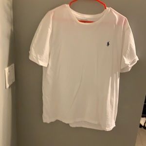 White polo by ralph lauren